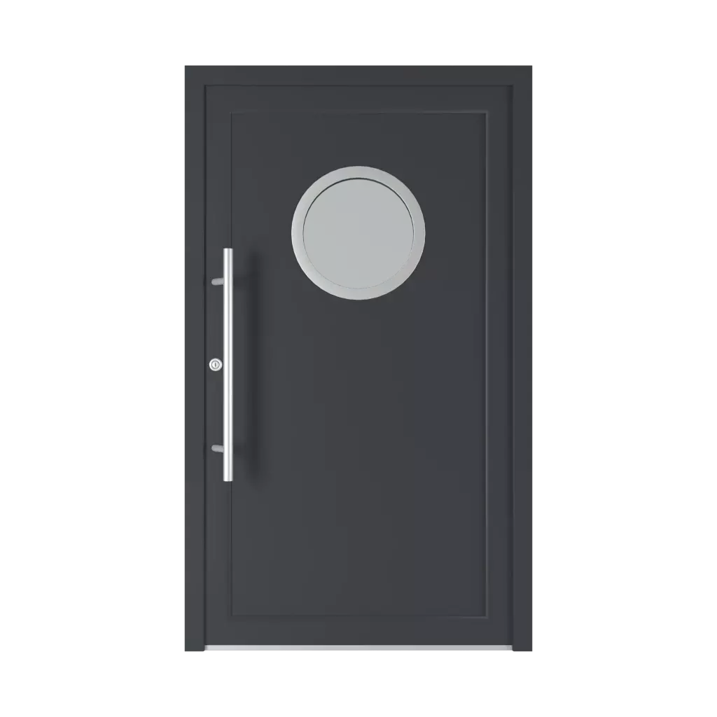 6010 PVC entry-doors models glazed 