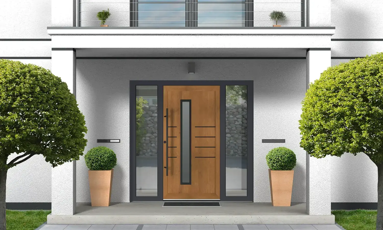 6011 PVC Black ✨ entry-doors models dindecor 6011-pvc-black  