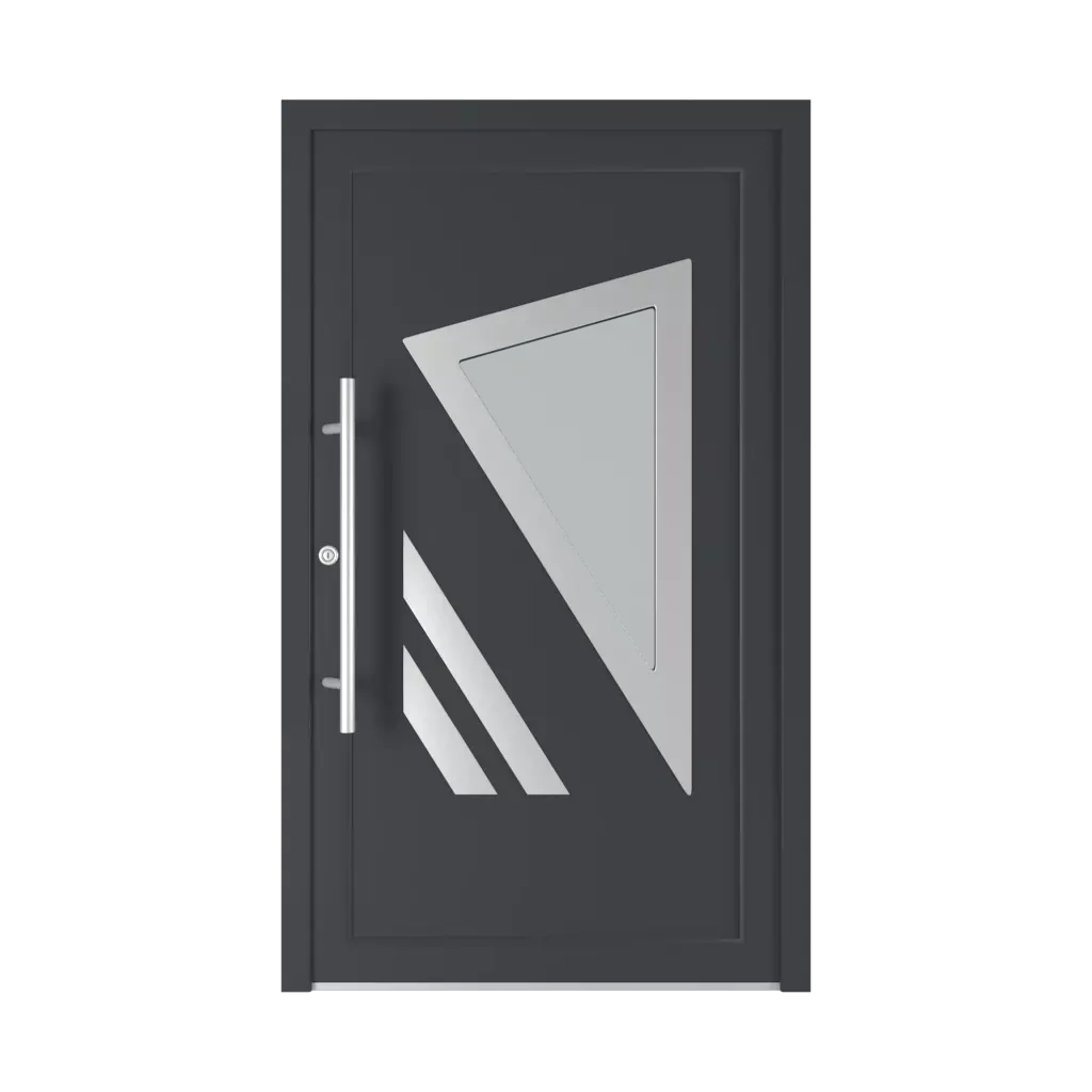 6020 PVC entry-doors models glazed 