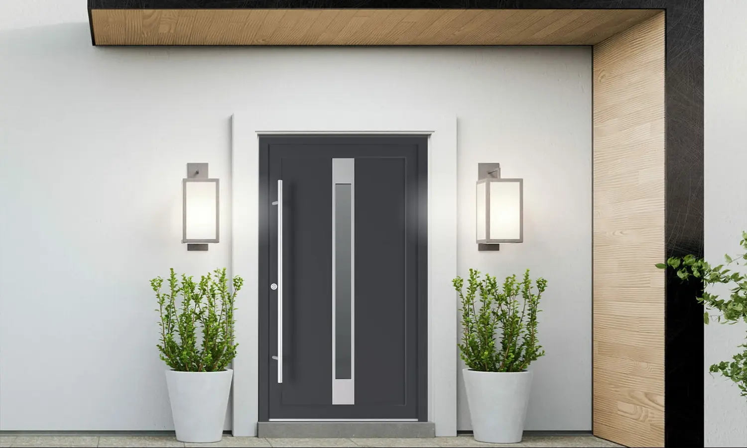 1401 PVC entry-doors models dindecor 1401-pvc  