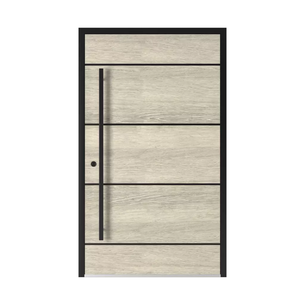 5009 Black entry-doors models dindecor 5009-black  