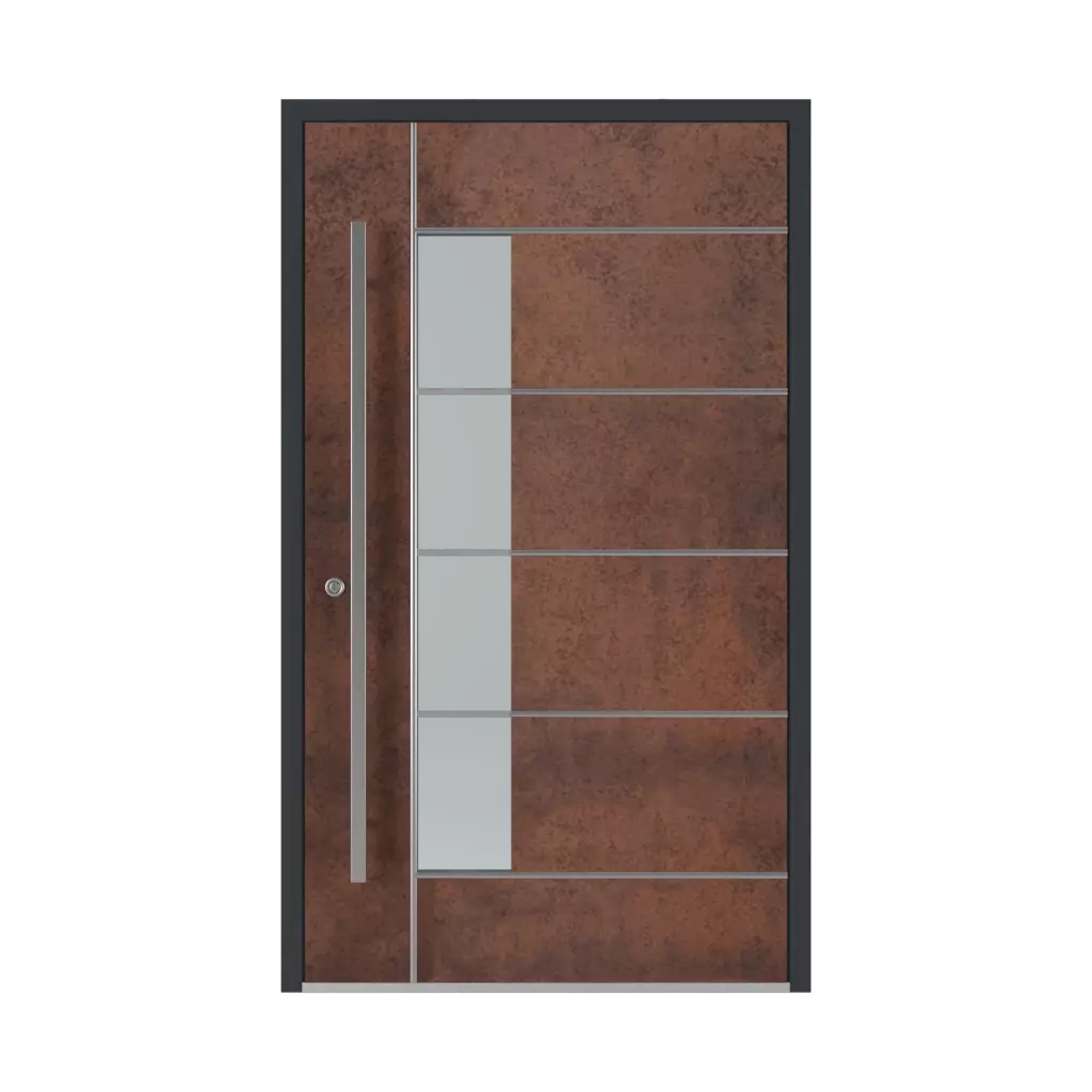 SK04 Corten 🏆 entry-doors models dindecor sk04-corten  