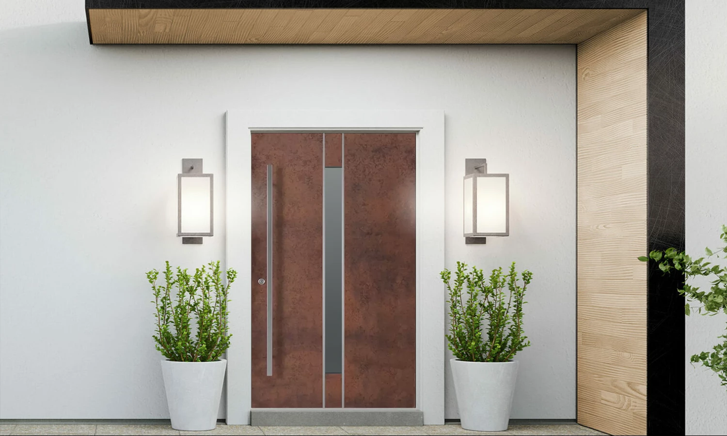 SK05 Corten 🏆 entry-doors models dindecor sk05-corten  