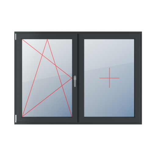 Tilt and turn left, fixed glazing in the wing projects energy-efficient-single-family-house-on-the-edge-of-the-city    