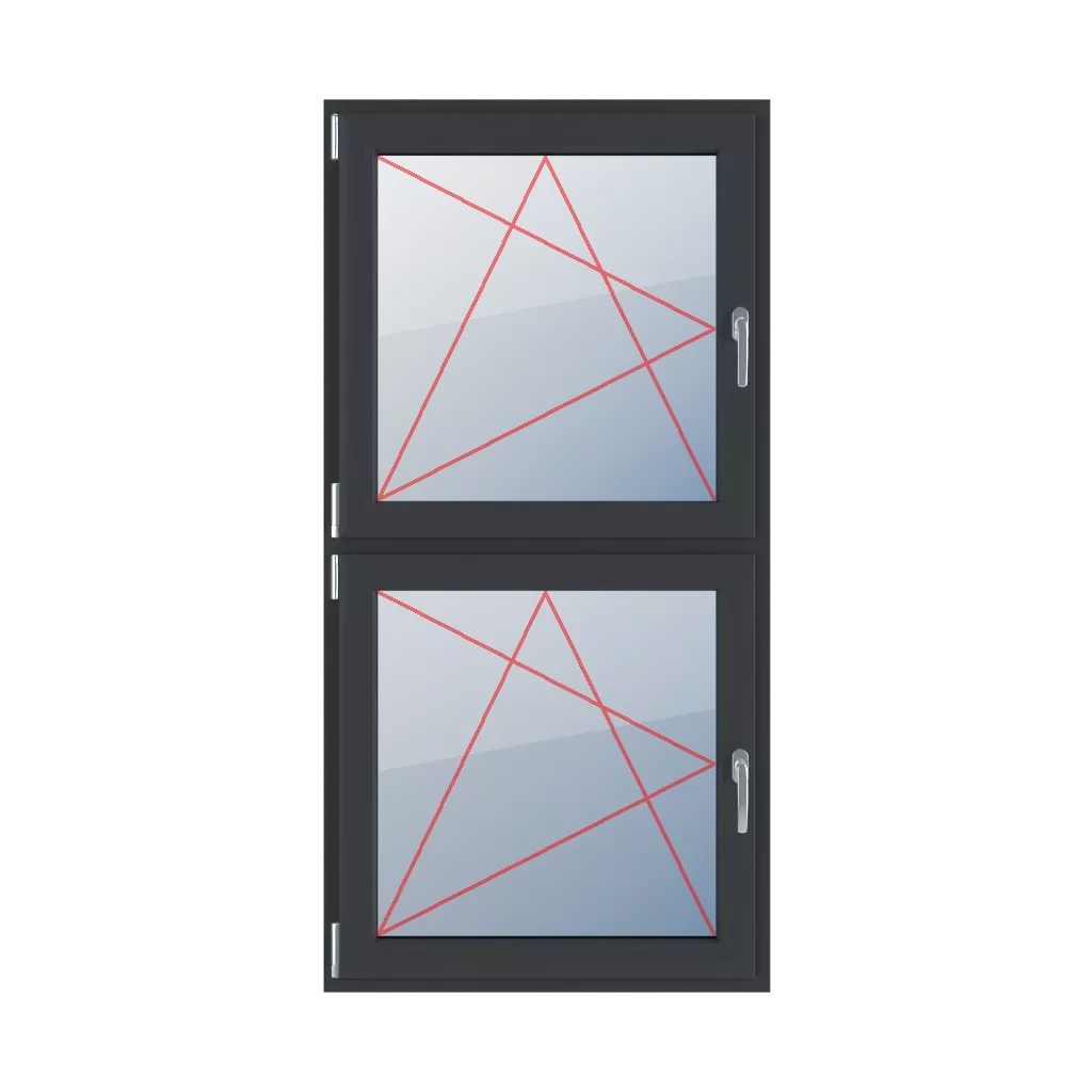 Tilt & turn left windows types-of-windows double-leaf vertical-symmetrical-division-50-50  