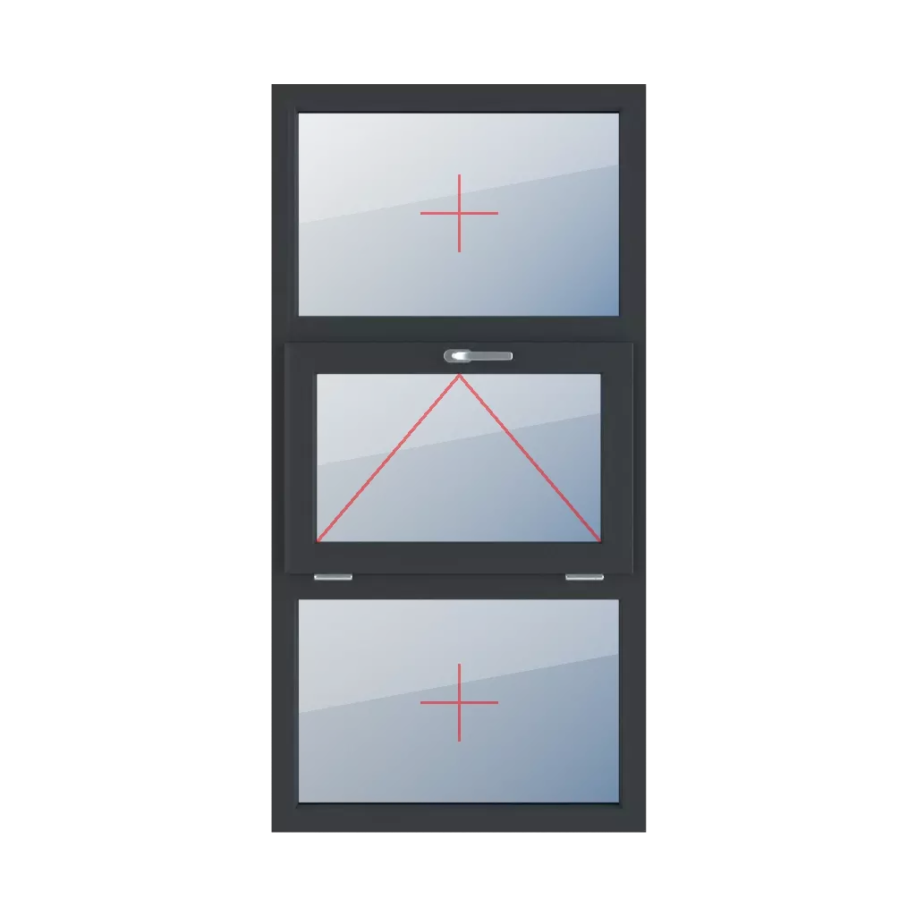 Fixed glazing in the frame, tiltable with a handle at the top, fixed glazing in the frame windows types-of-windows triple-leaf vertical-symmetrical-division-33-33-33 fixed-glazing-in-the-frame-tiltable-with-a-handle-at-the-top-fixed-glazing-in-the-frame 