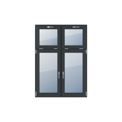 Vertical asymmetric division 30-70 windows types-of-windows four-leaf   