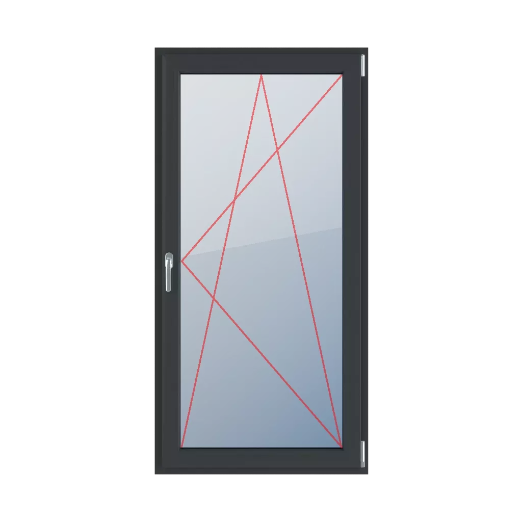 Tilt & turn right windows types-of-windows balcony single-leaf  