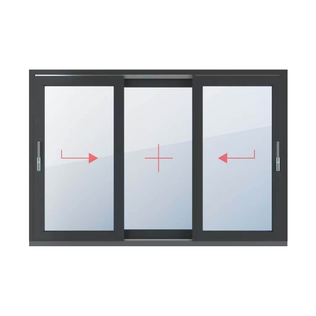 Sliding right, fixed glazing, sliding left windows types-of-windows hst-lift-and-slide-patio-doors triple-leaf  