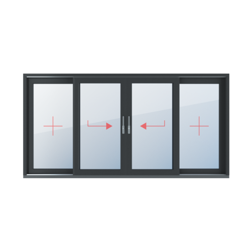 Fixed glazing, sliding left, sliding right, movable post, fixed glazing windows types-of-windows hst-lift-and-slide-patio-doors four-leaf fixed-glazing-sliding-left-sliding-right-movable-post-fixed-glazing 