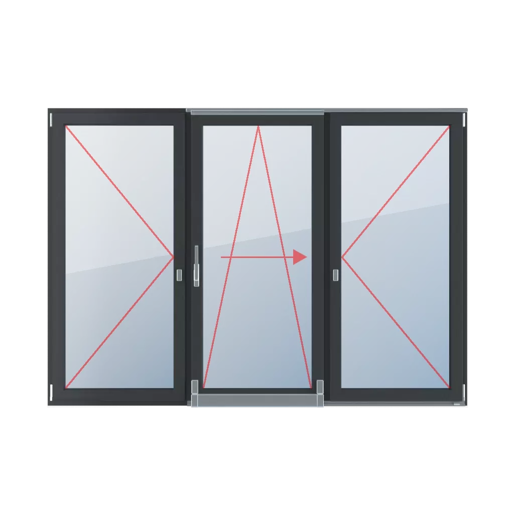 Turn-Only, Tilt & Slide, right, turn windows types-of-windows psk-tilt-and-slide-patio-door triple-leaf  