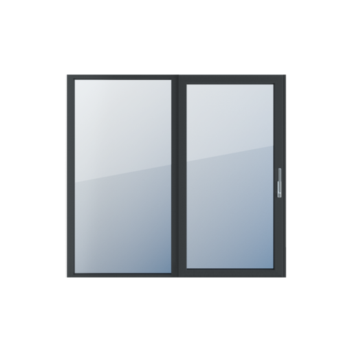 Patio sliding door SMART-SLIDE projects energy-efficient-single-family-house-on-the-edge-of-the-city    