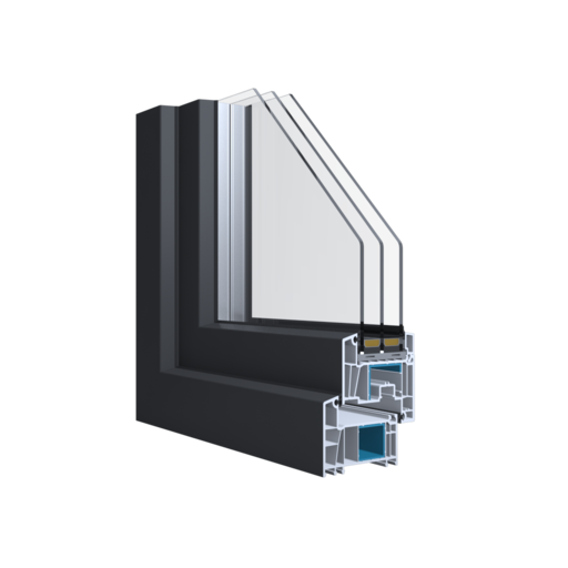 Decco 82 Classic 3 glass windows window-profiles decco decco-82