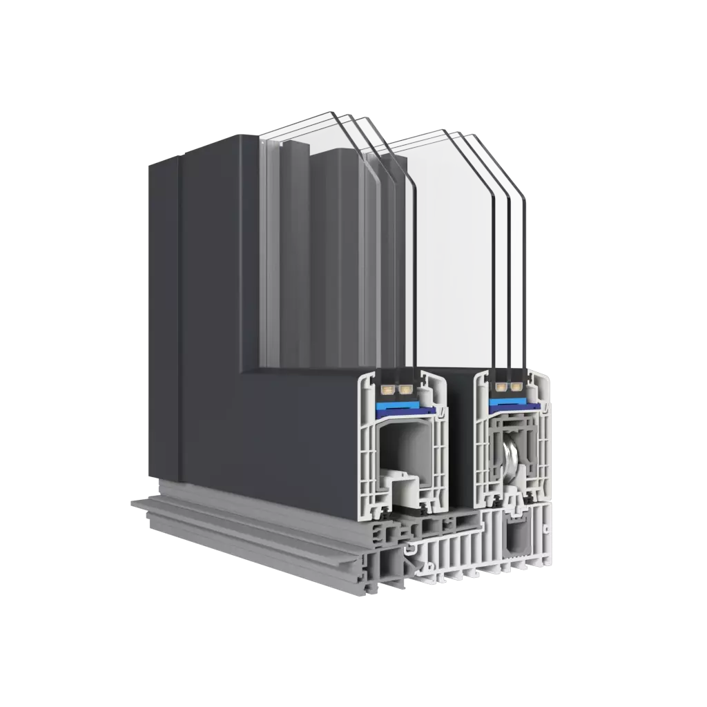 HST S 9000 ✨ windows types-of-windows triple-leaf vertical-asymmetric-division-30-70 