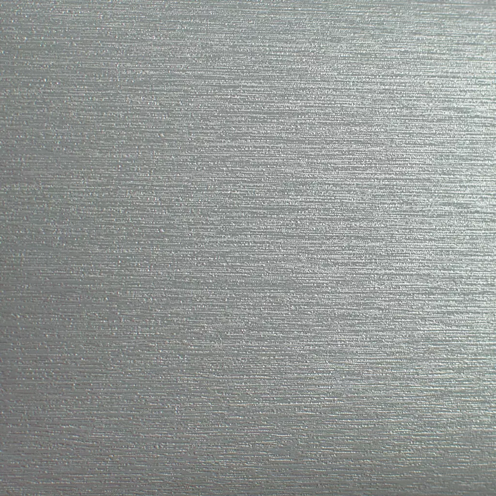 Brushed silver aluminum windows window-color veka-colors brushed-silver-aluminum texture