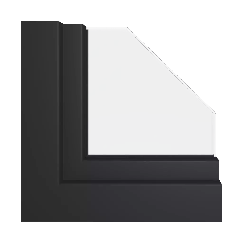 Graphite-black ultramatt ✨ windows window-profiles veka softline-82-md