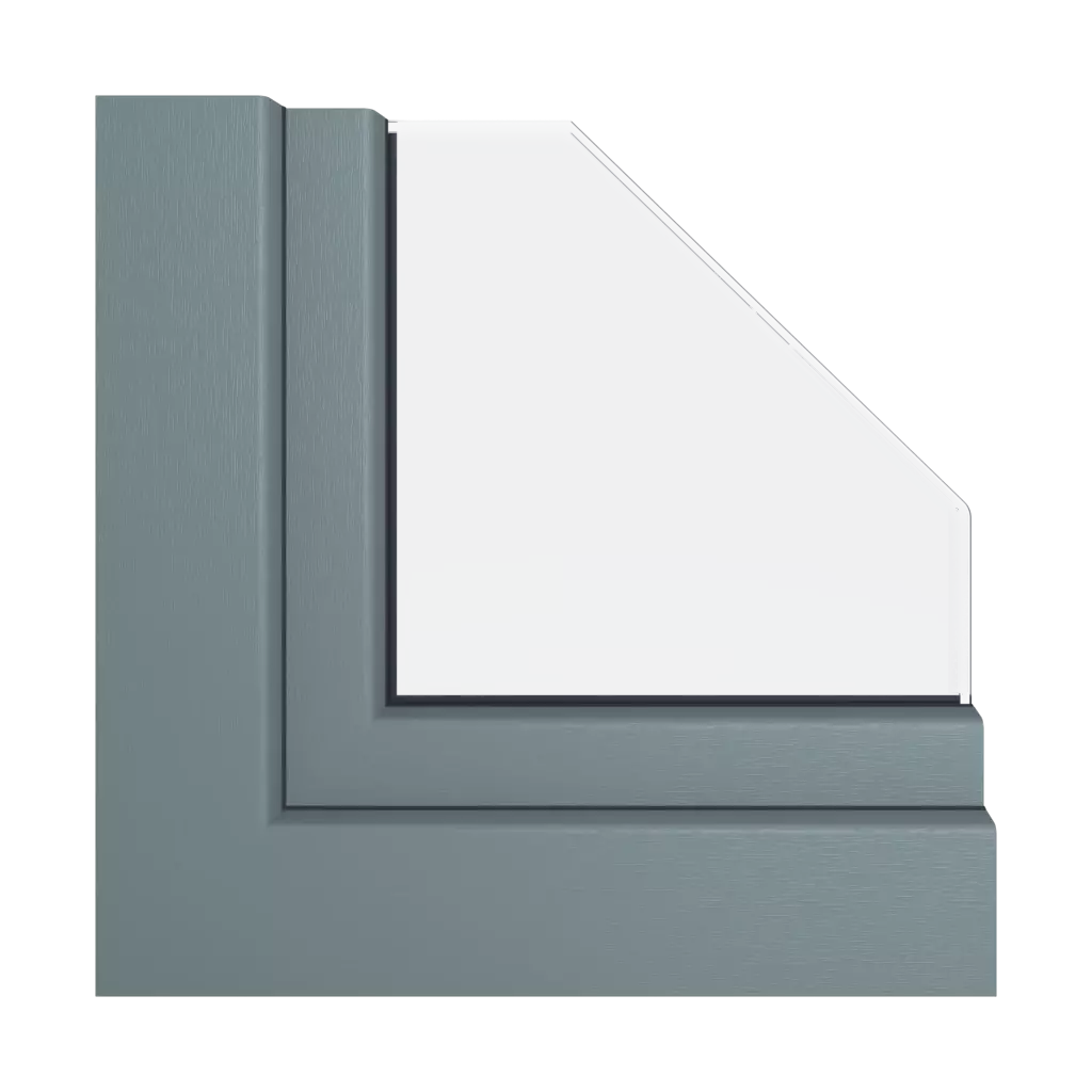 Basalt gray windows window-color veka-colors   