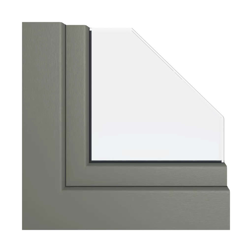 Quartz gray windows window-color veka-colors   