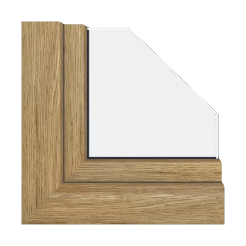 Glued oak coriander super matt ✨ 🆕 windows types-of-windows balcony double-leaf 