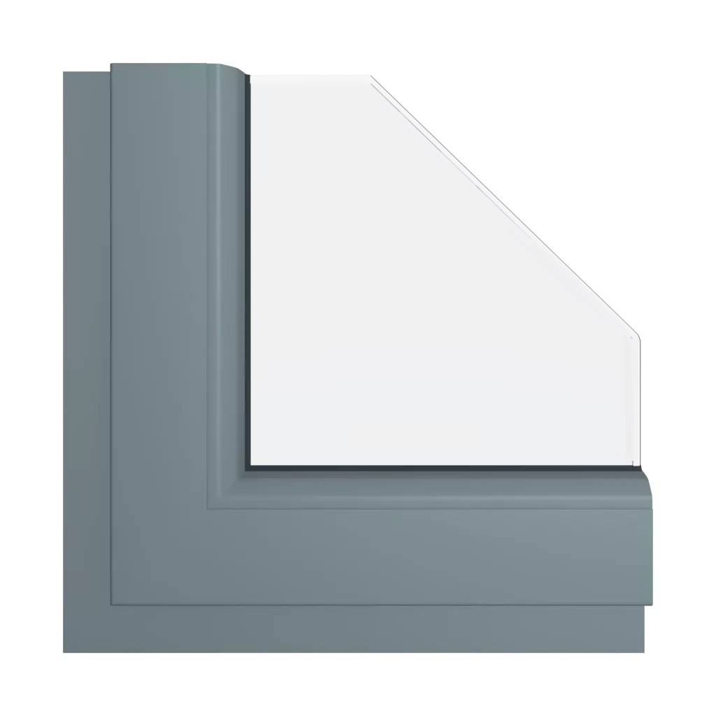 Basalt gray smooth windows window-color veka-colors basalt-gray-smooth interior