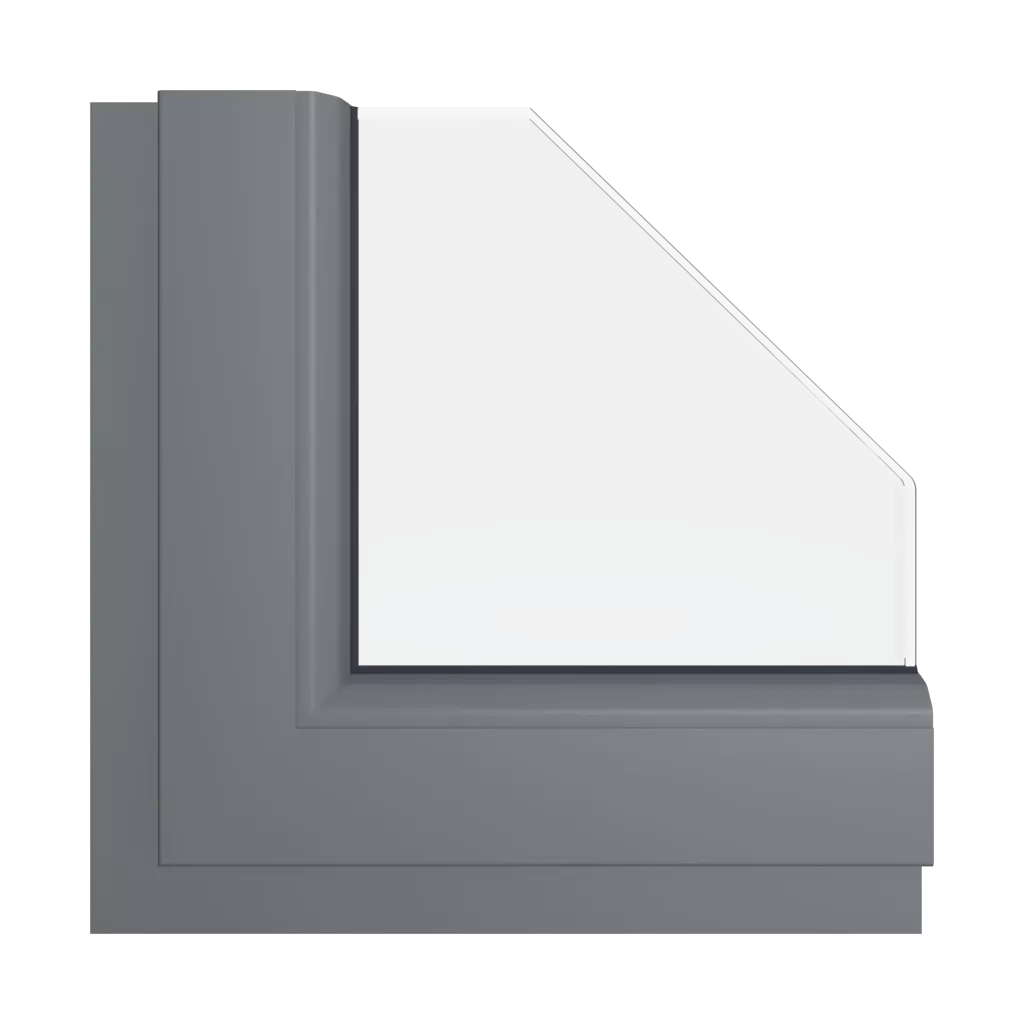 Slate gray smooth windows window-color veka-colors slate-gray-smooth interior