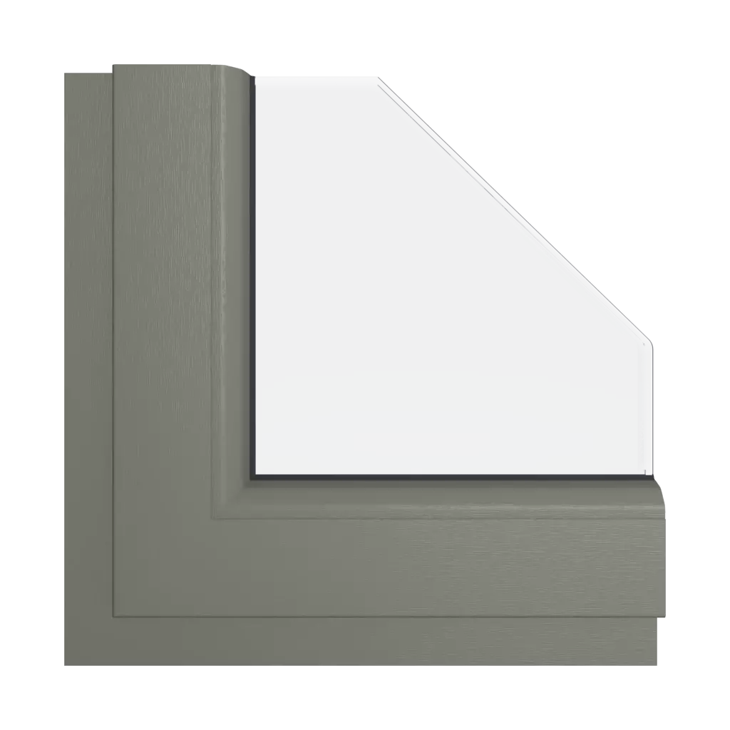 Quartz gray windows window-color veka-colors quartz-gray interior