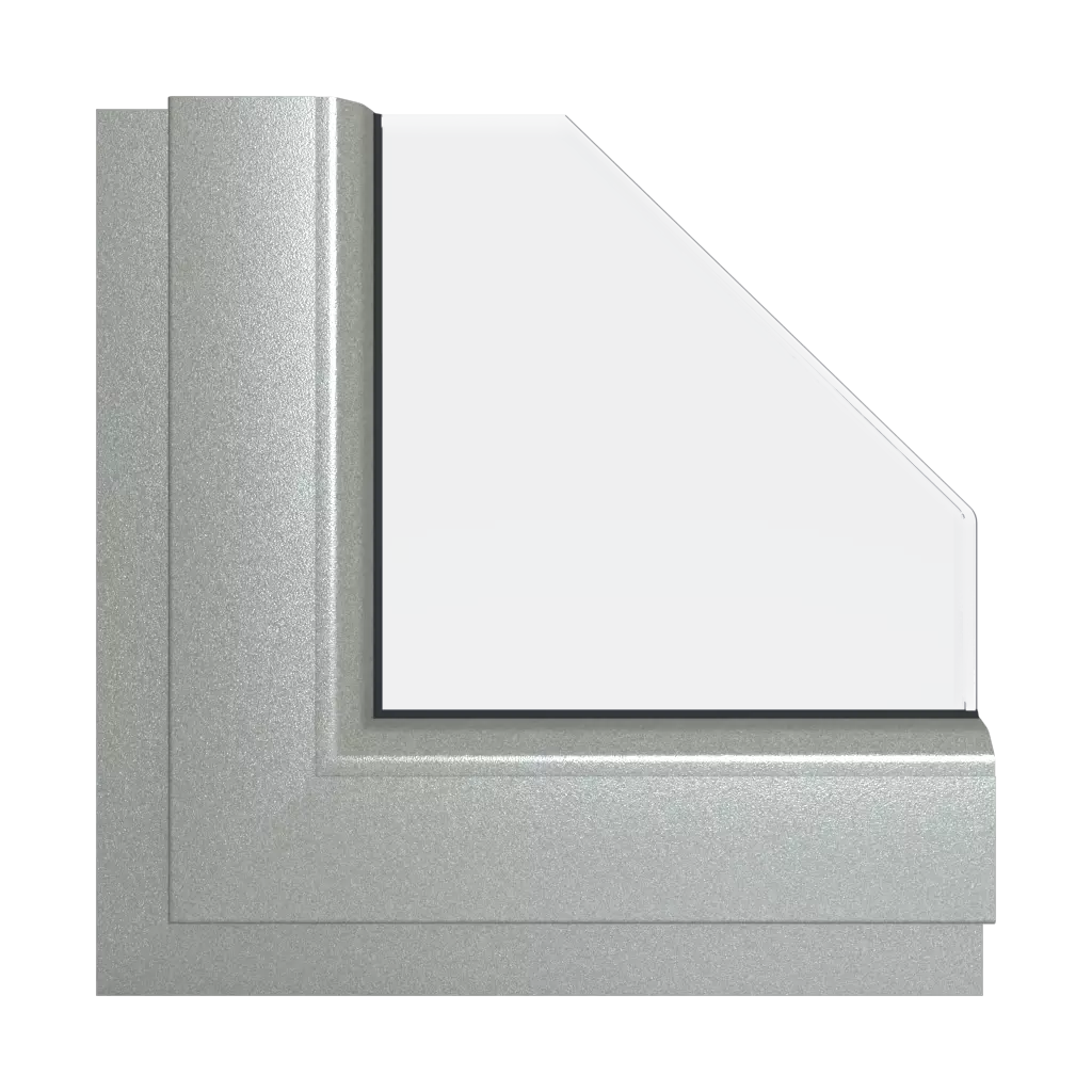 Alux aluminum gray windows window-color veka-colors alux-aluminum-gray interior
