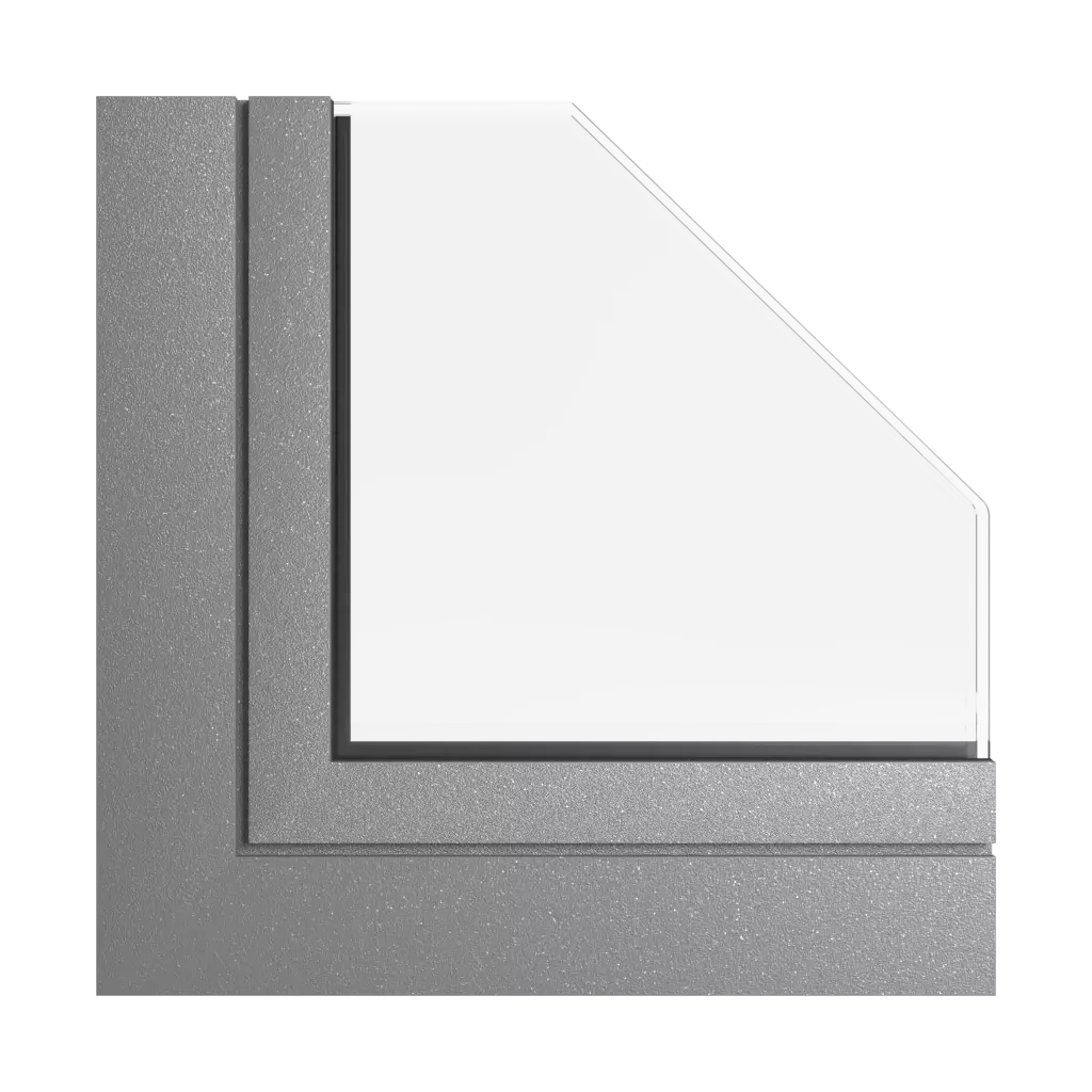 Dark grey products facade-windows    