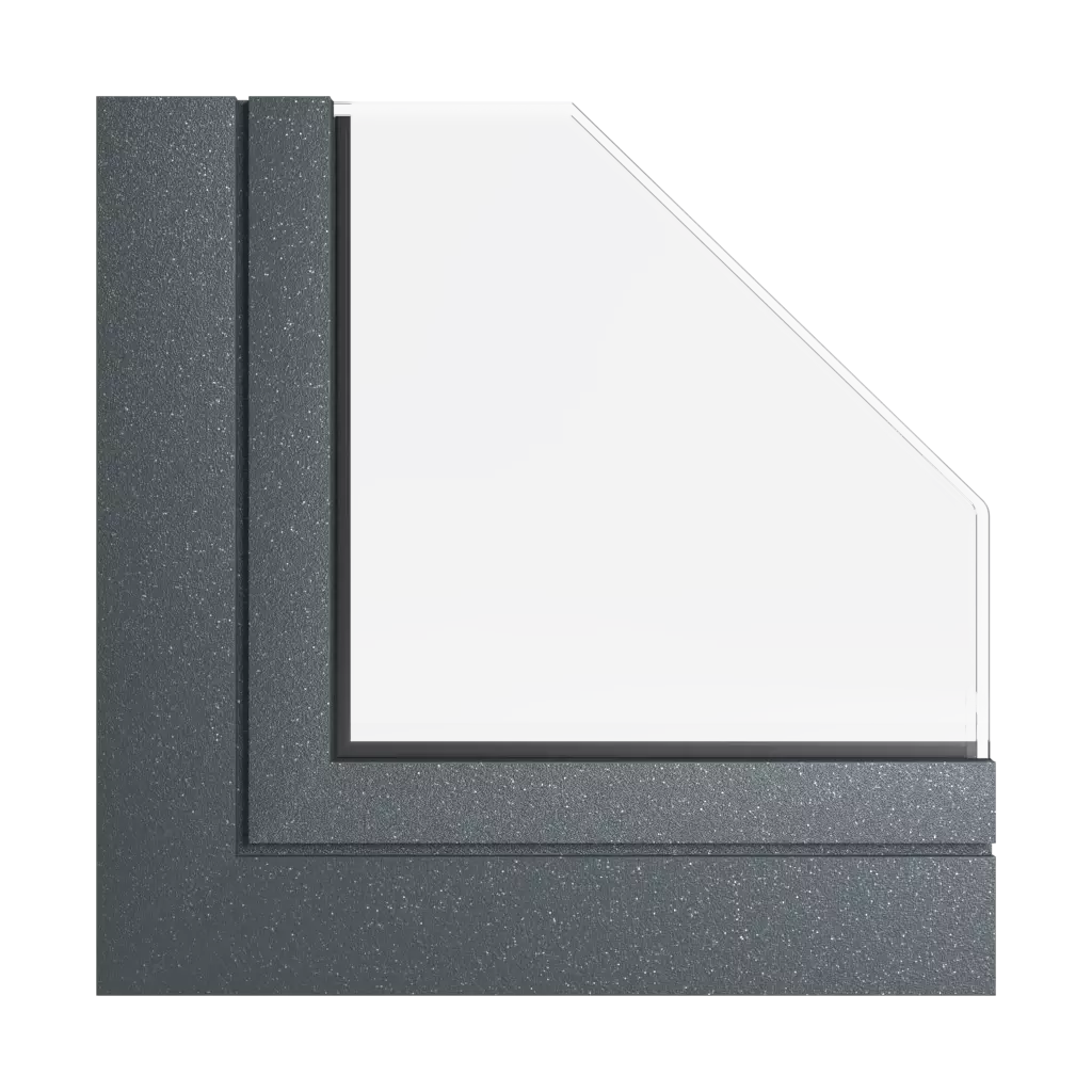 Anthracite gray metallic products fire-partitions    
