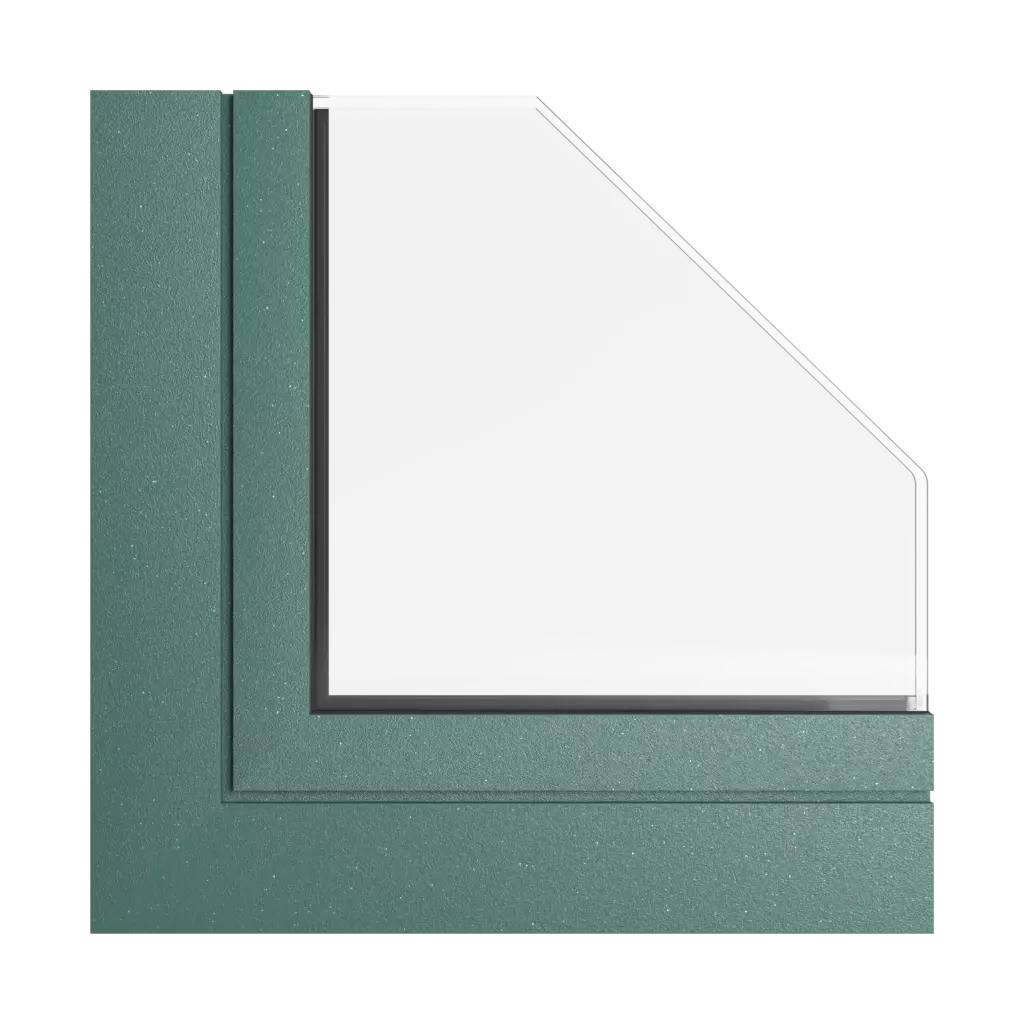 Shiny green tiger windows window-color aliplast-colors shiny-tiger-green