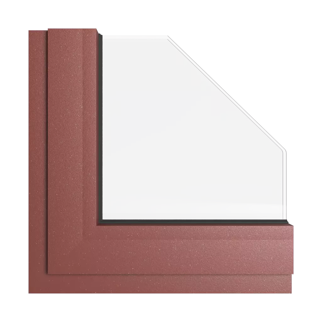 Red oxide tiger windows window-color aliplast-colors red-oxide-tiger interior