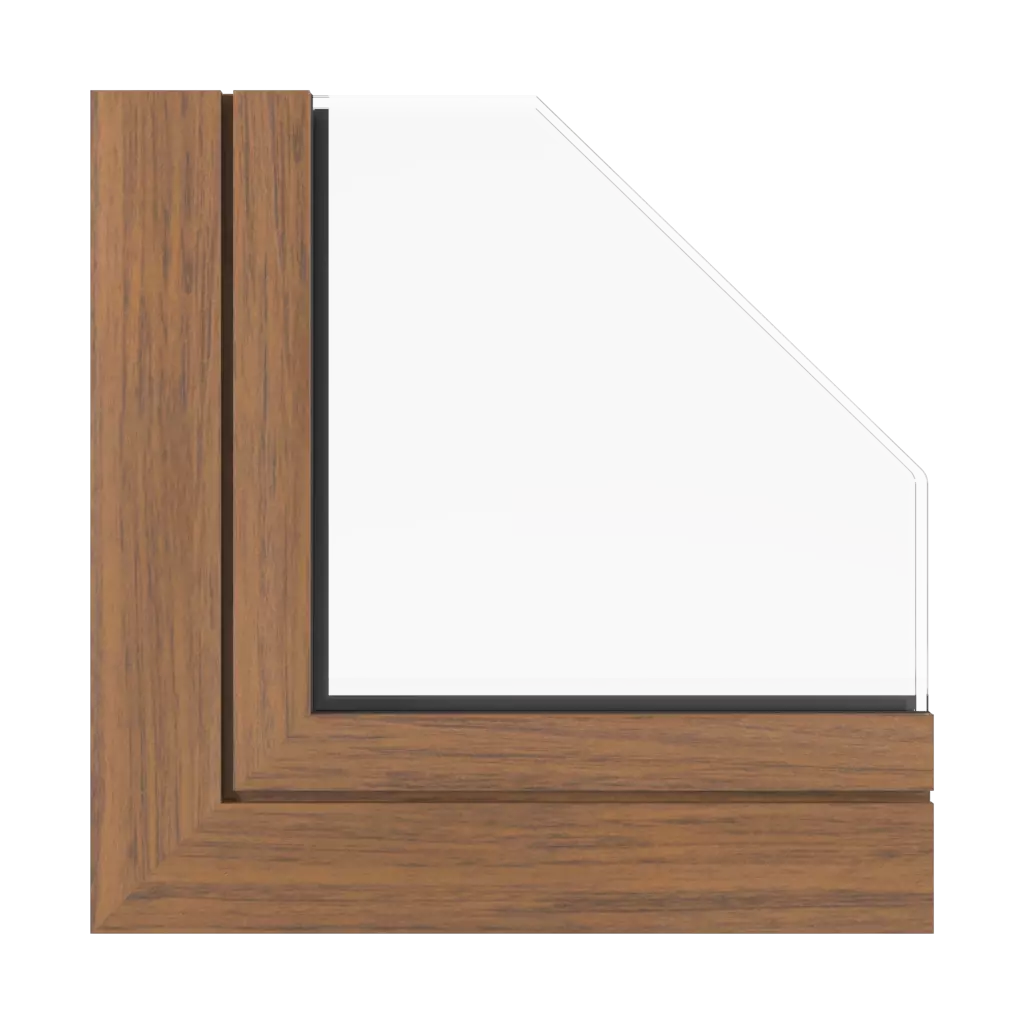 Chestnut windows window-profiles aluprof mb-79n