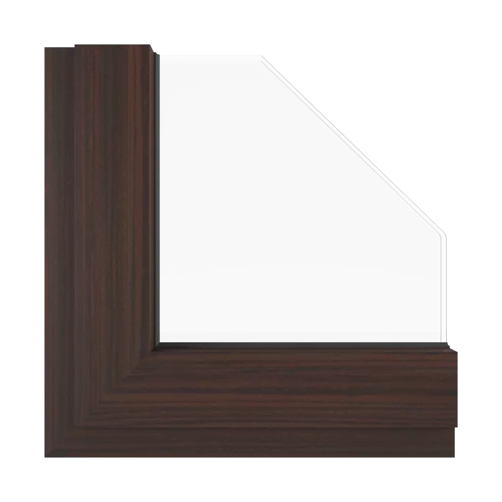 Palisander windows window-color aluprof-colors palisander interior