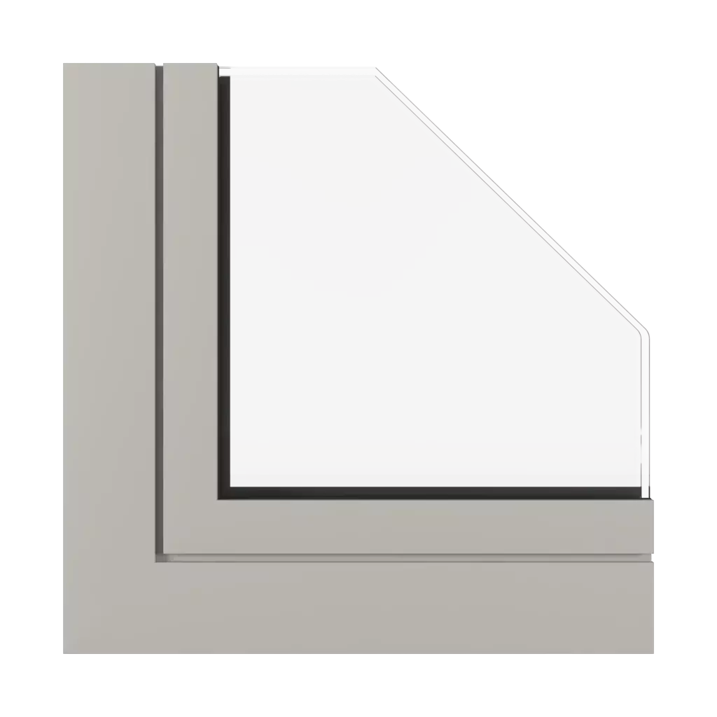 Gray SK windows window-profiles aluprof mb-79n