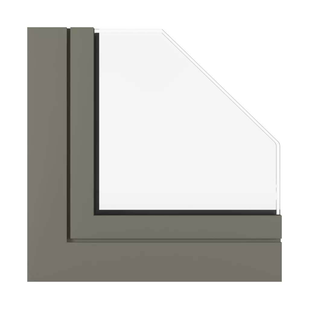 Quartz Gray SK windows window-color aluprof-colors