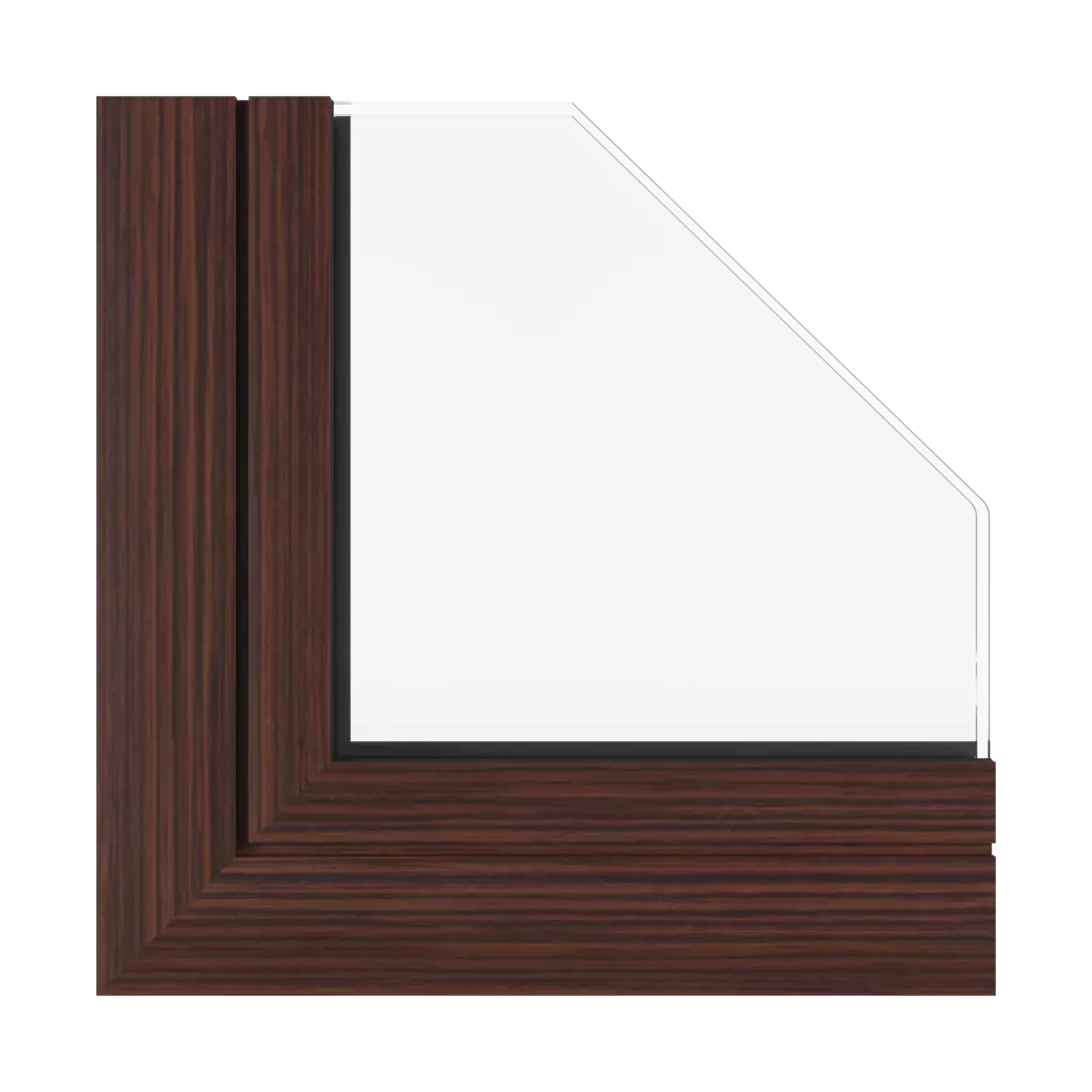 Mahogany SK windows window-profiles aluprof mb-sr50n-ei