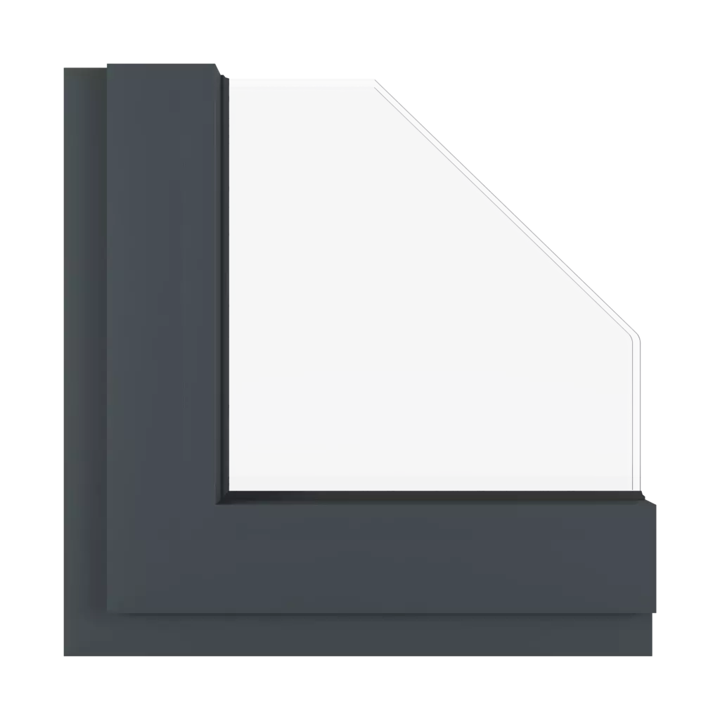Gray anthracite SK ✨ windows window-color aluprof-colors anthracite-gray interior