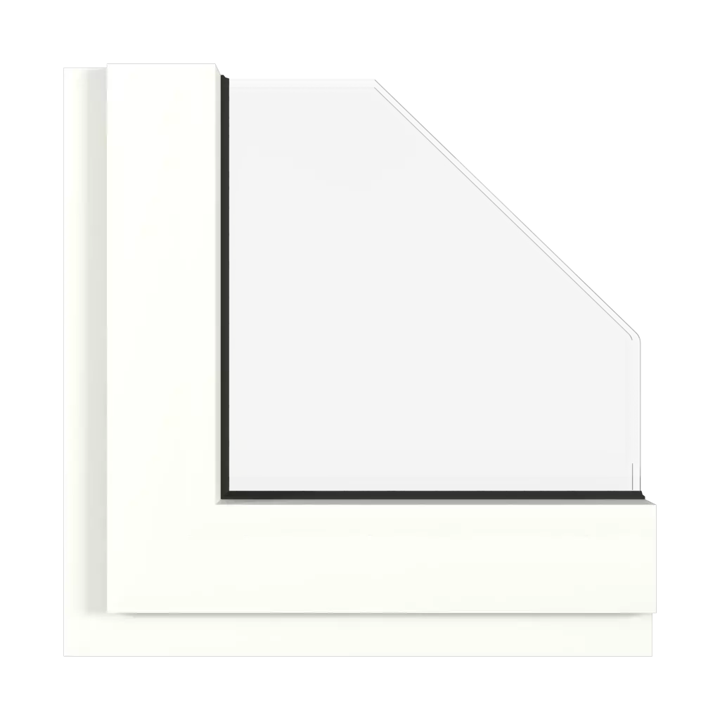Ultra White SK windows window-color aluprof-colors ultra-white-sk interior