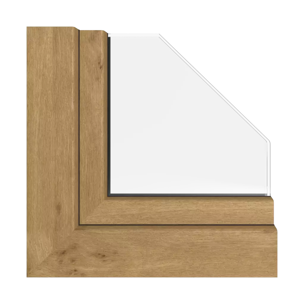 Irish oak windows window-profiles rehau synego
