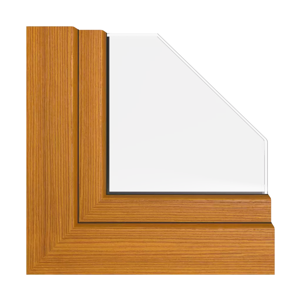 Oregon pine windows window-color rehau-colors   