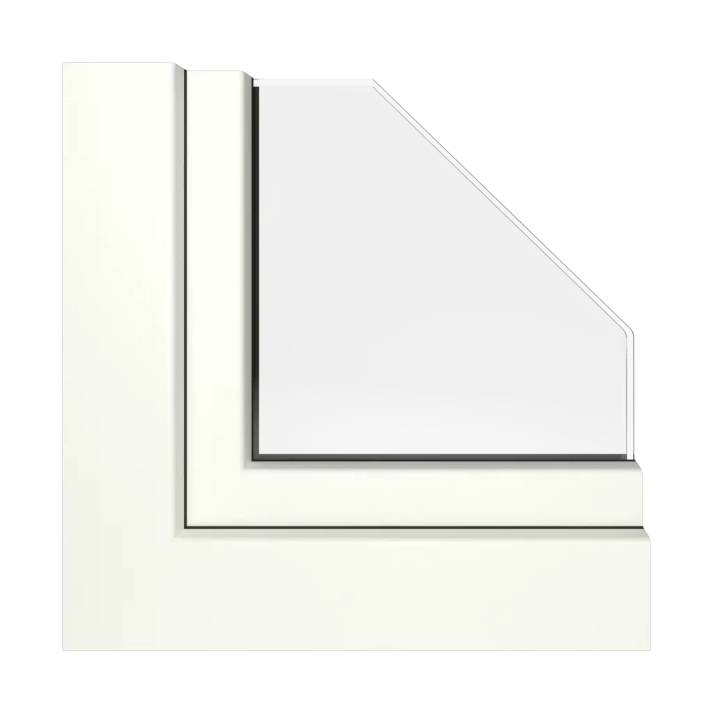 White 2 windows window-profiles rehau synego-slide