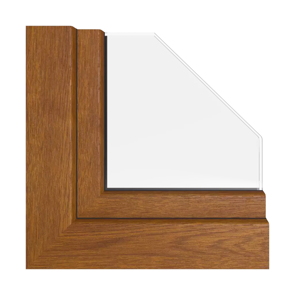 Golden Oak windows window-profiles rehau synego-slide