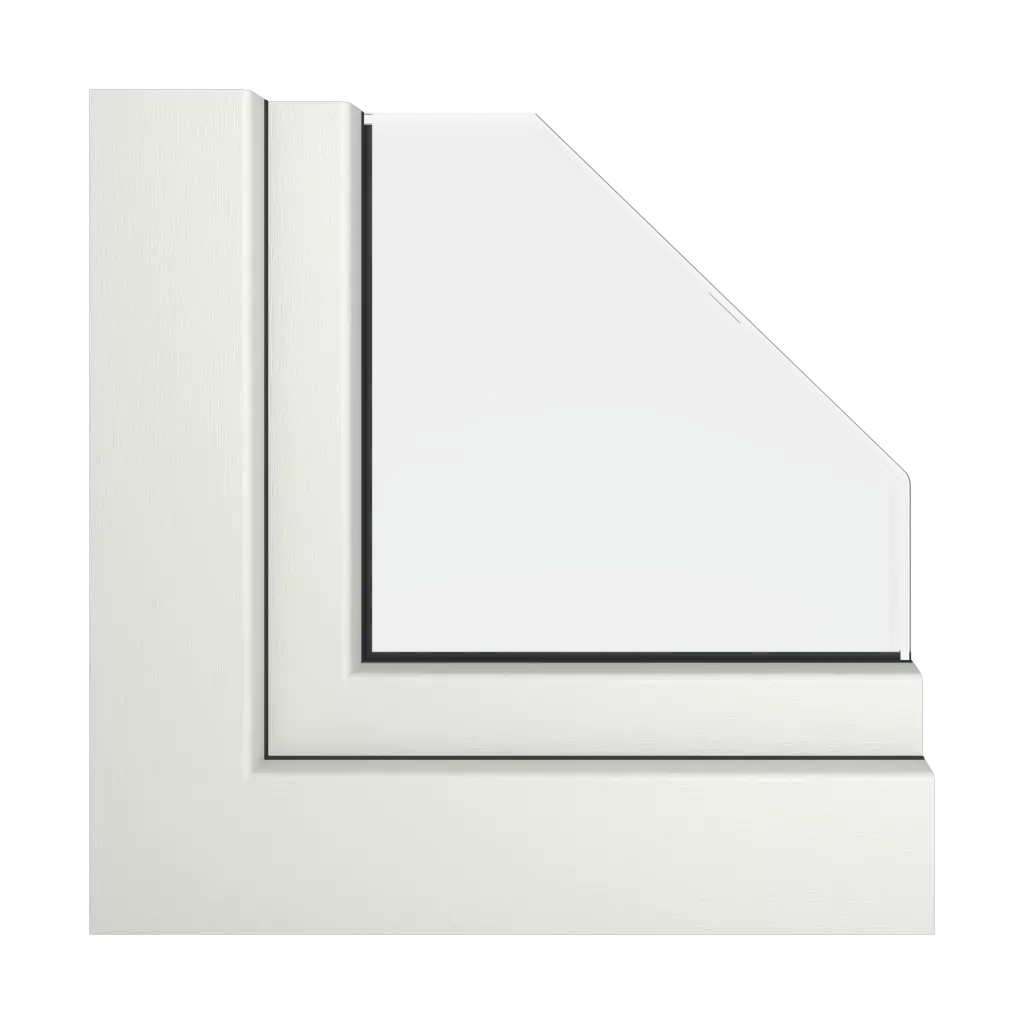 White papyrus windows window-profiles aluplast smart-slide