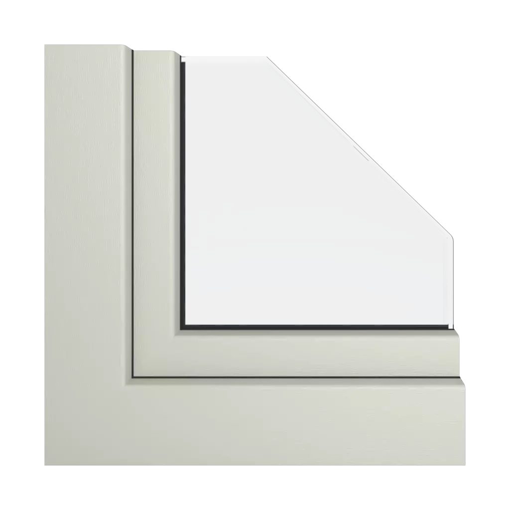 Silky gray windows window-profiles aluplast ideal-8000