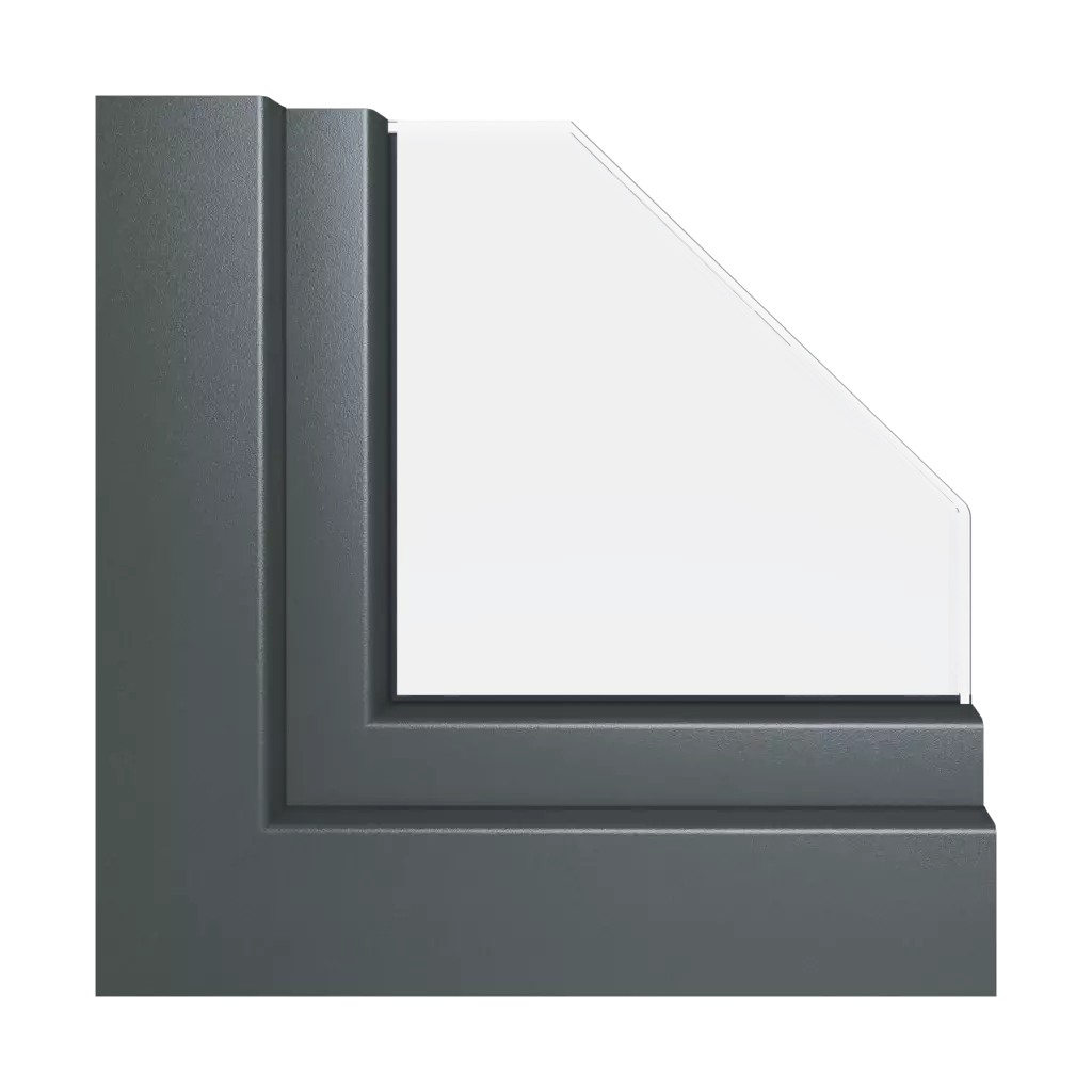 Aludec gray anthracite windows window-profiles aluplast energeto-8000