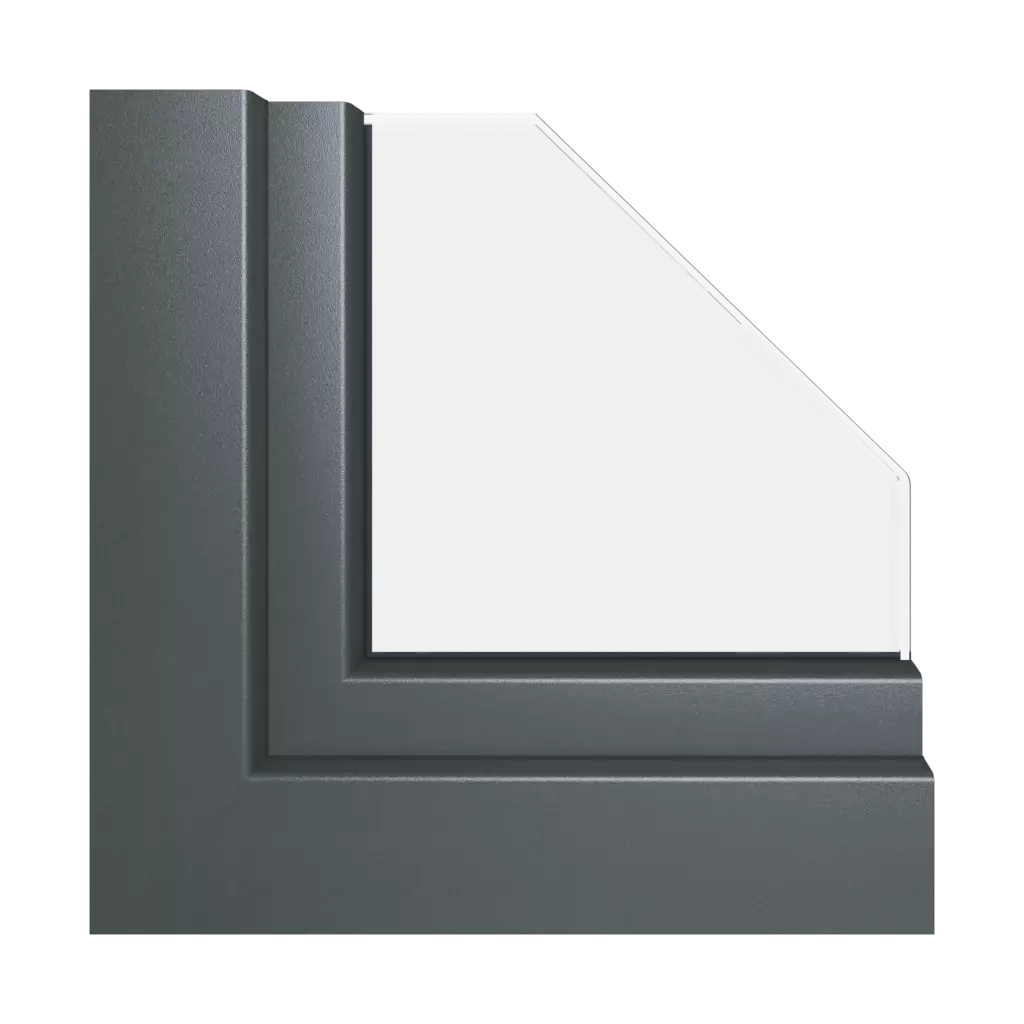 Aludec gray anthracite windows window-color aluplast-colors aludec-gray-anthracite