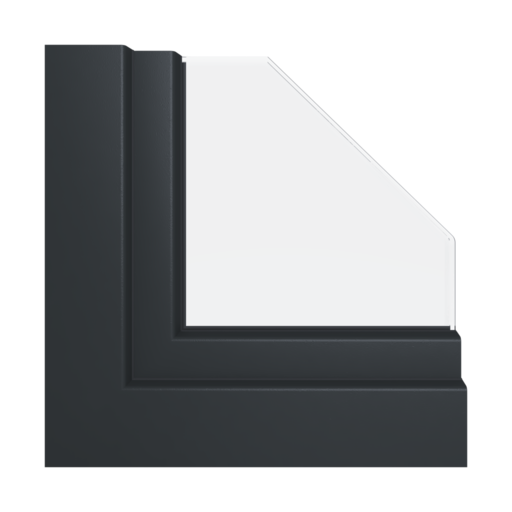 Feneste | Windows | Colors | Aluplast colors | Dark graphite