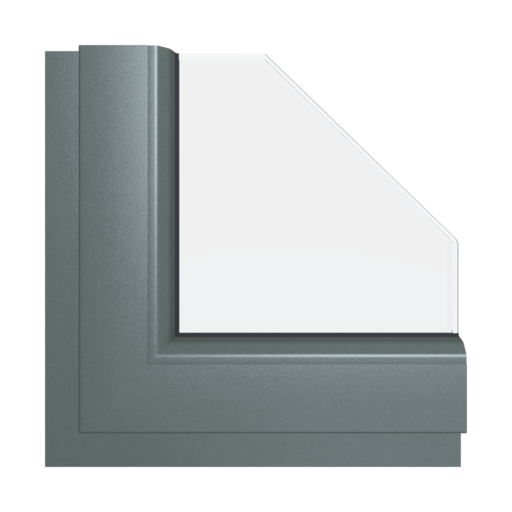 Feneste | Windows | Colors | Aluplast colors | Aludec gray basalt