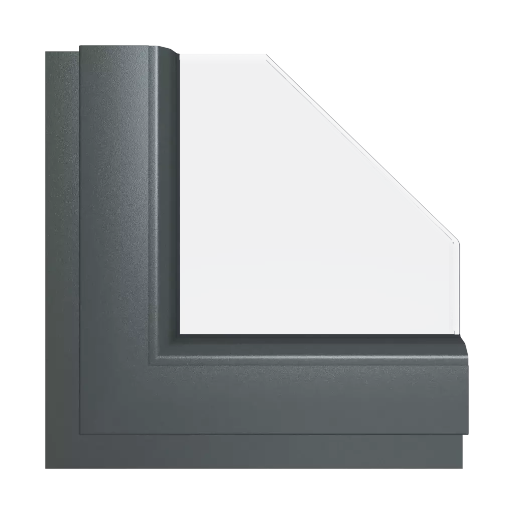 Aludec gray anthracite windows window-color aluplast-colors aludec-gray-anthracite interior