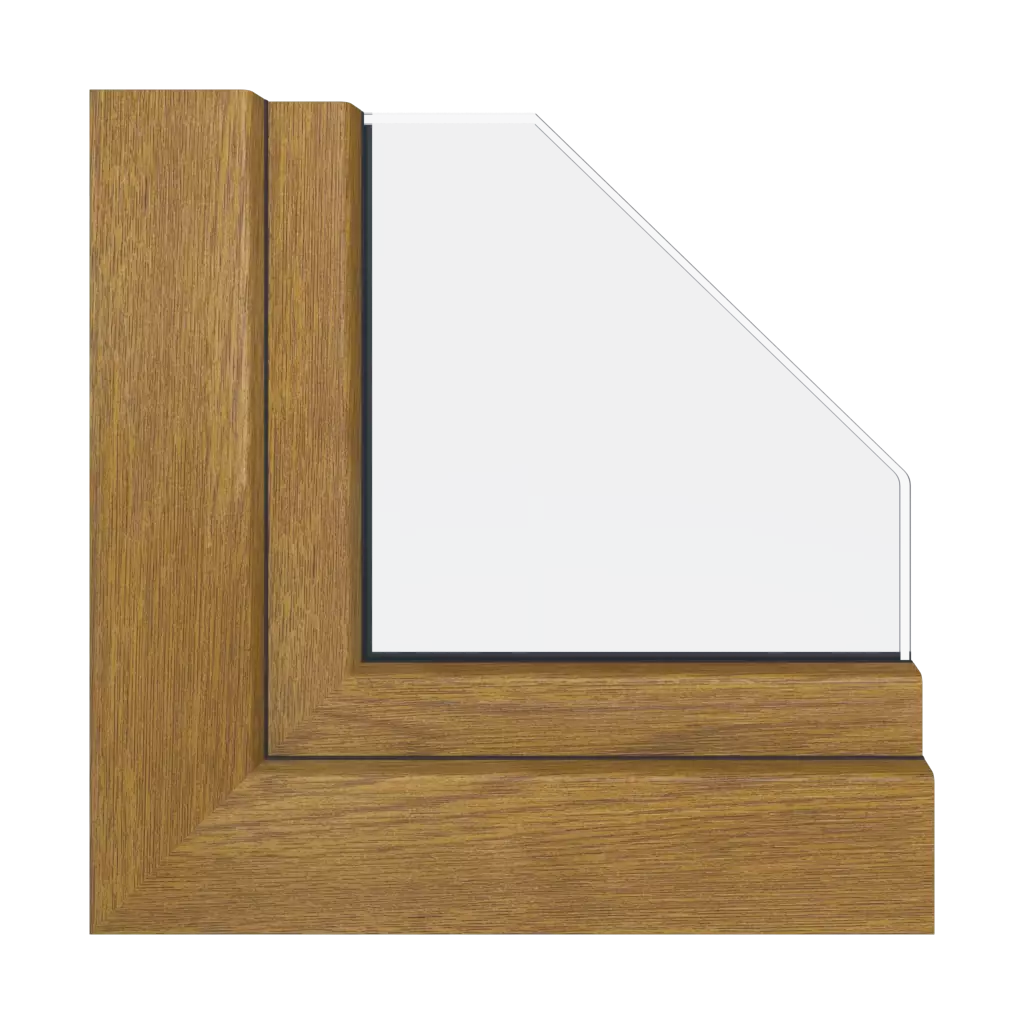 Golden oak 51 windows window-profiles salamander bluevolution-73